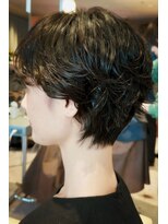 ノラギンザユー(NORA GINZA/U)&nbsp;銀座髪質改善小顔韓国風耳掛けくびれショート艶髪パーマ