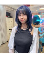 ボックスミコ(Box mico.)&nbsp;色落ちも楽しめる☆ネイビーブルー