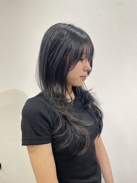 シエル(Ciel) aoi【ブルーブラックザクザクレイヤー】