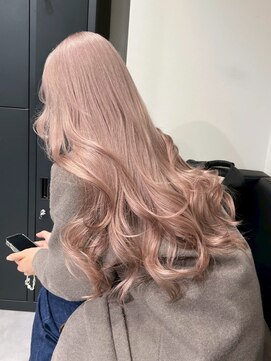 ベレーザ 渋谷神南(Beleza) 16140ブリーチ&ダブルカラーパールベージュホワイトアッシュ