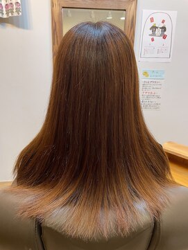 アミエ 大和店(ami e) シルキーコース+カラー+カット・髪質改善・縮毛矯正・白髪染め