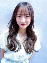 ミヨン 熊本店(miyon) 【miyon】韓国レイヤーカット×暗髪カラー×髪質改善