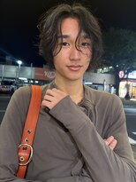 アーチバイケンジ(arch by kenje)&nbsp;メンズカット/メンズニュアンスパーマ/センターパート