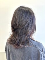 ゴウトゥデイシェアサロン 町田店(GO TODAY SHAiRE SALON)&nbsp;セミロングウルフカット