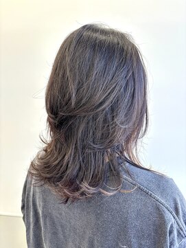 ゴウトゥデイシェアサロン 町田店(GO TODAY SHAiRE SALON) セミロングウルフカット