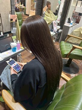 ヘアーワークス ボナ(HAIR WORKS bona.) 艶ロング