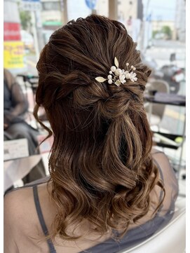 プロデュース 相模原店(Produce) お呼ばれにハーフアップアレンジ