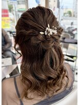 プロデュース 相模原店(Produce) お呼ばれにハーフアップアレンジ