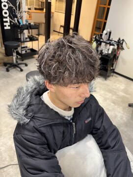 スパイラル×ホワイトメッシュ☆