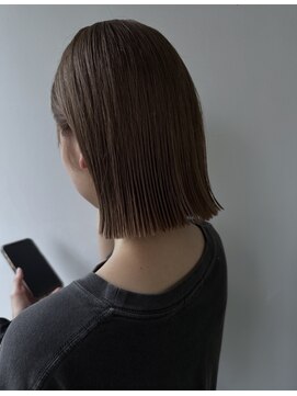 クリーク オブ ヘアー 西原店(CLIQUE of hair) 切りっぱなしボブ