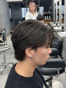 オーバル バイ アピッシュ(OVARL by apish) パーマ落とし毛流れストレート縮毛矯正