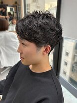 ディーエックス ウエスト(Dxxxx WEST)&nbsp;無造作パーマスタイル