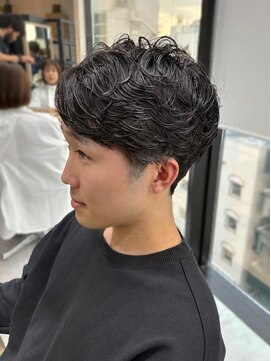 ディーエックス ウエスト(Dxxxx WEST) 無造作パーマスタイル