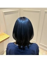 アンフィ 稲田堤(Anphi)&nbsp;色落ちまで楽しめる寒色カラー