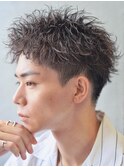 梅田アクティブショートルーズショートパーマツイストパーマ緩め