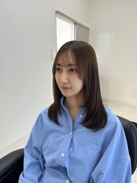 クロス ツー(COROSS2) 縮毛矯正／ストレート／顔周りレイヤー／レイヤーカット