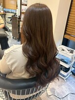 ヘアリゾート粋 トゥジュ 池袋東口店(tujuh)&nbsp;透明感シアーブラウン/レイヤーカット/艶髪ロング
