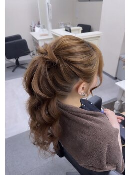 サロン ドノア(SALON DE Noah)の写真/【初回ヘアセット1000円♪】結婚式の二次会、女子会、デートなど…◇特別な日はプロの技で誰よりも可愛く☆