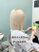 エルフ(elf)&nbsp;姫路/ホワイトカラー×タッセルボブ♪
