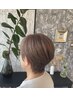 【定期メンテ】白髪染めリタッチ+保湿ケアトリートメント