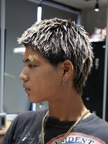 メッツ 原宿(METS)&nbsp;MEN'S/スパイキーショート×ハイトーン/短髪