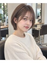 FRAMES 南浦和店【11月6日OPEN（予定）】&nbsp;ショートボブ髪型20代30代40代前髪あり前髪なし面長丸顔南浦和