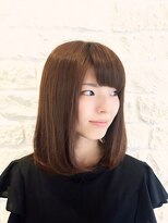 ヘアアプセウス (hair APCEWS) 王道モテヘア、艶ワンカールボブ