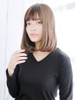ヘアメイク ナル(hair make nalu)&nbsp;重めが可愛い内巻きワンカールボブ