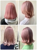 トムキャット(TOM CAT) 透明感 ブリーチ ピンク