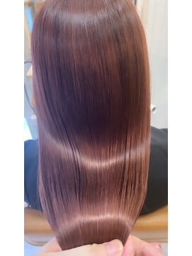 ジーナ 西荻窪(Zina) エアリーミディショートパーマ黒髪ホワイトアッシュ