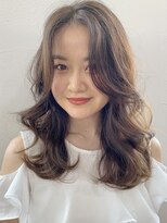 キラ 渋谷(KILLA) 韓国　前髪カット　エアリーミディ　シアグレージュ　榎園由美