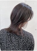 くびれレイヤーボブ×インナーカラー