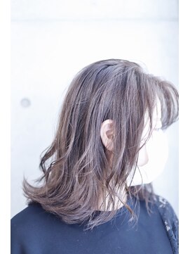 アドミラル ベー ヘアーデザイン(Admiral b Hair design) 外ハネグレージュカラー心斎橋/堀江美容室 メンズ南堀江