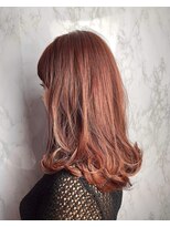 ビューティドレッセヤマノ 池袋パルコ(Beauty Dresse YAMANO)&nbsp;【カラー】ピンクブラウン×ニュアンス巻き