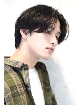 ロミーオム 本厚木(ROMMY. Homme) メンズ前下がりナチュラルスタイル