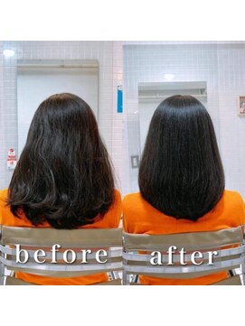 ウィル ボッサ 御茶ノ水 神保町(WILL bossa) 美髪整形ストレート（薬剤のオリジナルブレンドで艶感抜群）