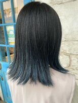 ララ(LaLa)&nbsp;外ハネインディゴブルー