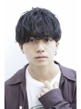 ゼンコー キチジョウジ(ZENKO KICHIJOJI) 黒髪×マッシュ×スパイラルパーマ