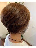 ショートヘア×インナーカラー