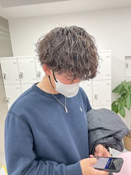 キャンディ 横浜(CANDY) 【岸本泰芽指名】刈り上げマッシュ/波巻きパーマ