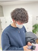 【岸本泰芽指名】刈り上げマッシュ/波巻きパーマ