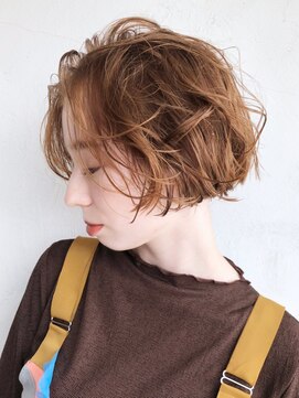 アルバム 渋谷パルコ(ALBUM) ルーズミニボブ_ショコラアッシュヘルシースタイル_ba242341