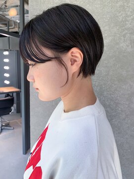 アイティーバイアルバム 八王子店(IT by ALBUM) 丸みショート_大人ガーリーチョコレートプリカール_ba458282