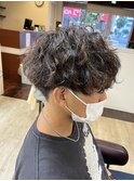 波巻きパーマ!!