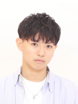 モッズヘア メン 南越谷南口店(mod's hair men) 学生メンズショート爽やか束感ニュアンスパーマ/南越谷