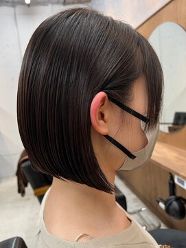 リッチ 菊名店(Rich) ミニボブ　ショートボブ　ツヤ髪　黒髪　トリートメント　菊名