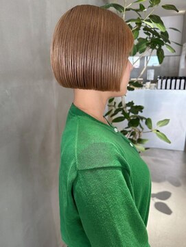 ハウ 心斎橋(how) ミニボブ/ショート/ショートヘア/前下がりボブ/ぱつっとボブ