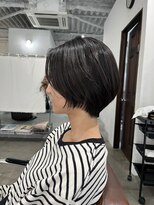 アオゾラヘアーカミノウラ(AOZORA HAIR kaminoura) ショートボブ