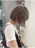 王道グレージュボブ◎