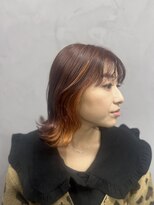 リラン 大宮(Lilan)&nbsp;インナーカラー/ボブ/ピンクブラウン[大宮駅]
